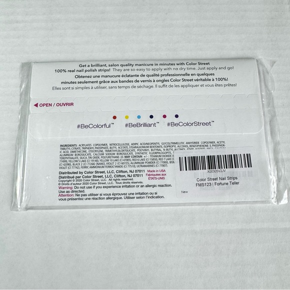 *Retired* Color Street: Fortune Teller | Boardwalk Blue Shimmer Spring Summer - Picture 4 of 10